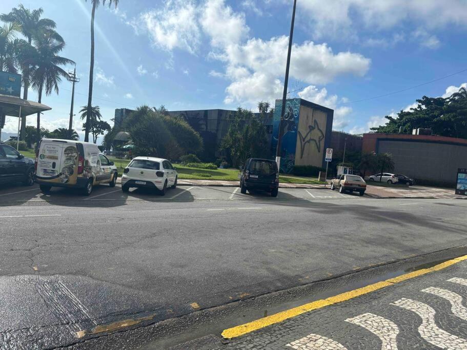 Lindo Apto Pe Na Areia Santos  Exterior foto