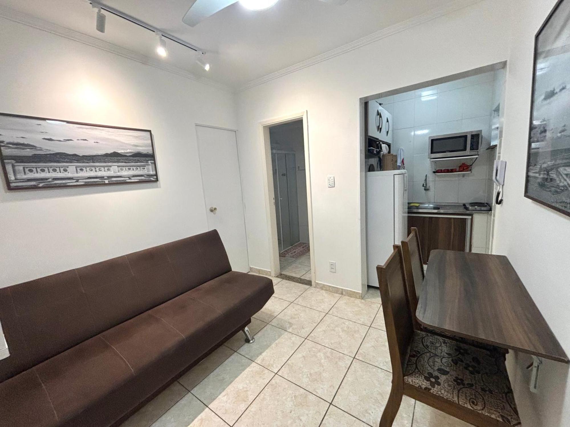 Lindo Apto Pe Na Areia Santos  Exterior foto